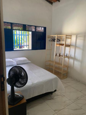 Quarto aconchegante e simples na Barra de Caravelas
